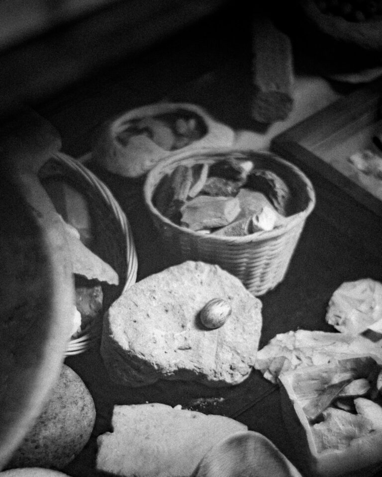 Assorted Indian artifacts.